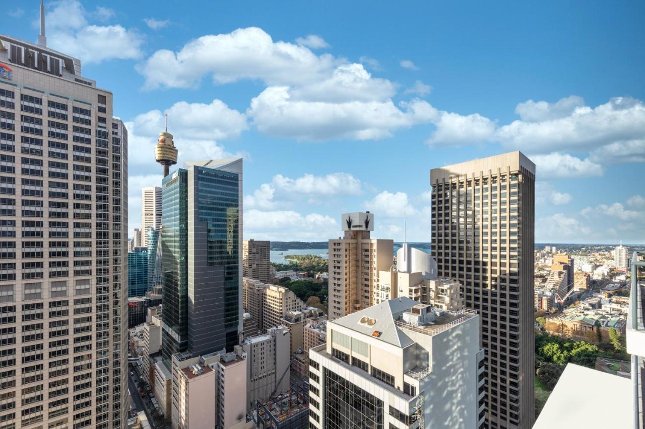 Meriton Suites Pitt Street, Σίδνεϊ Εξωτερικό φωτογραφία The view from the 26th floor of the hotel