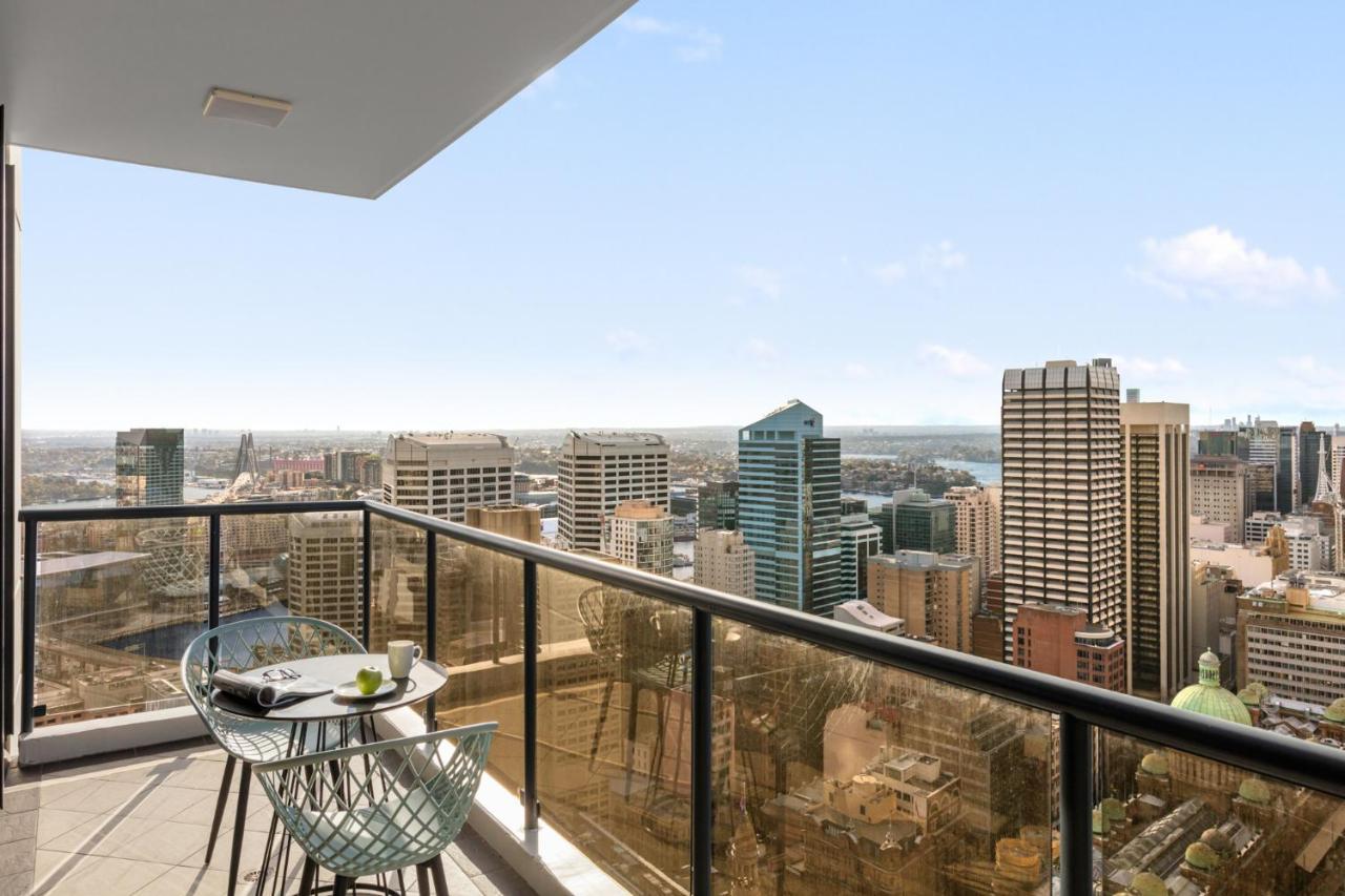 Meriton Suites Pitt Street, Σίδνεϊ Εξωτερικό φωτογραφία View from the apartment