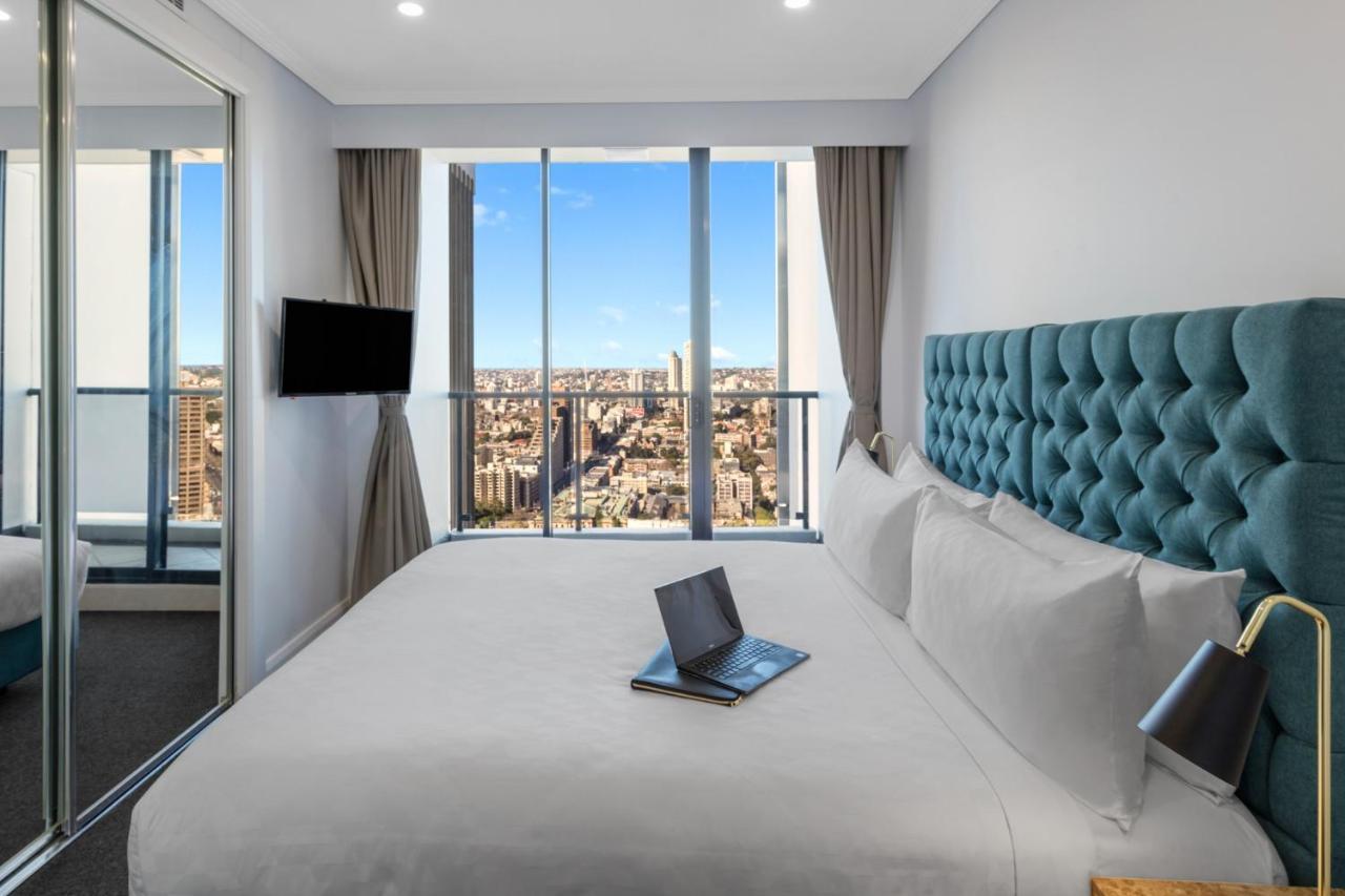 Meriton Suites Pitt Street, Σίδνεϊ Εξωτερικό φωτογραφία Bedroom