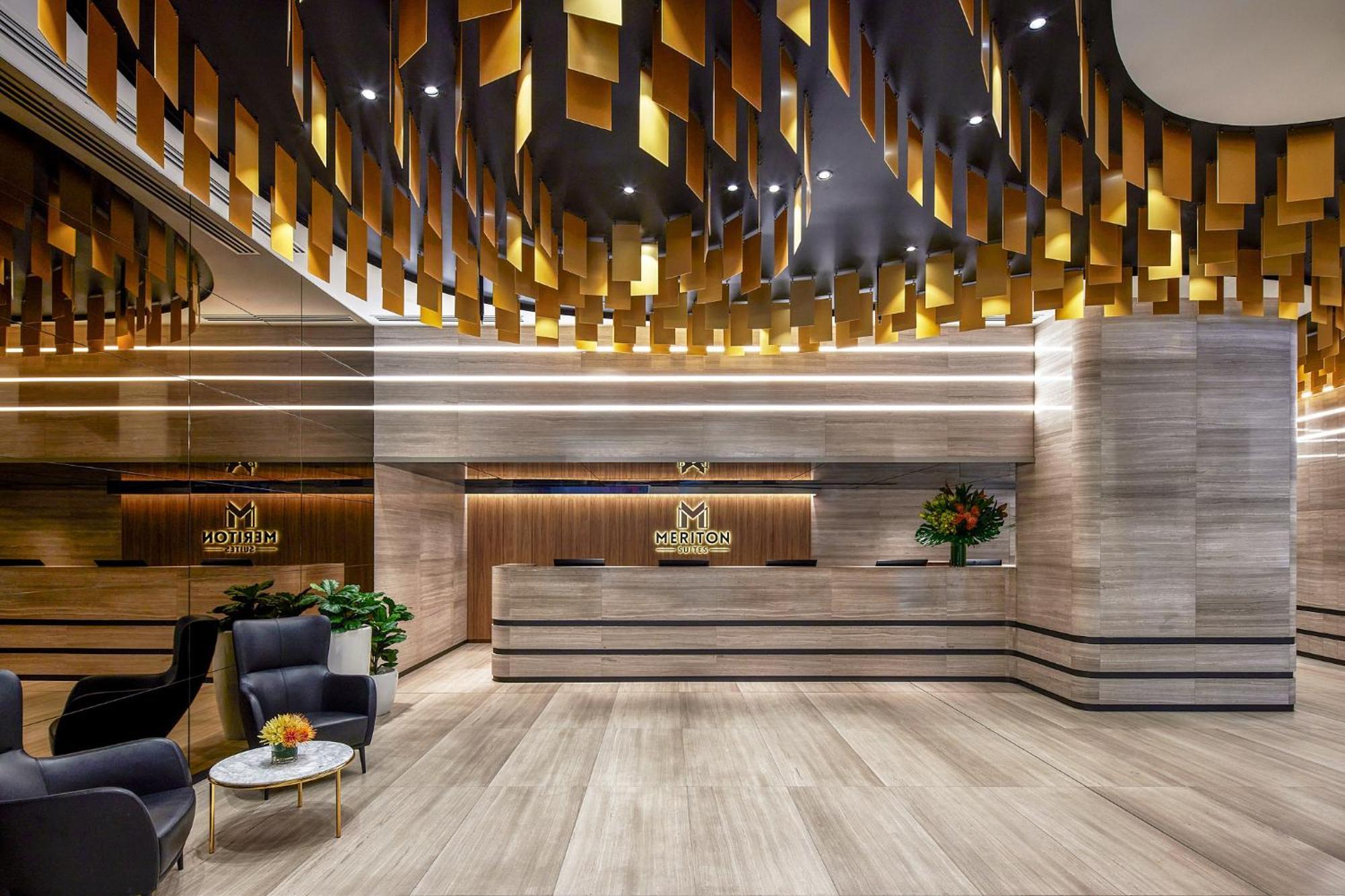 Meriton Suites Pitt Street, Σίδνεϊ Εξωτερικό φωτογραφία The lobby of the hotel